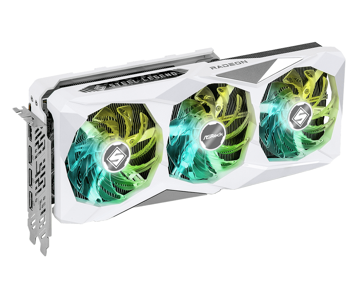 AMD RX 7800 XT 16GB GPU ASROCK - огляд і ціна Triple Fan Gaming Graphics Card 16Gb