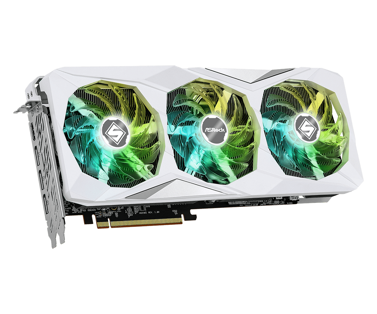AMD RX 7800 XT 16GB GPU ASROCK - огляд і ціна Triple Fan Gaming Graphics Card 16Gb